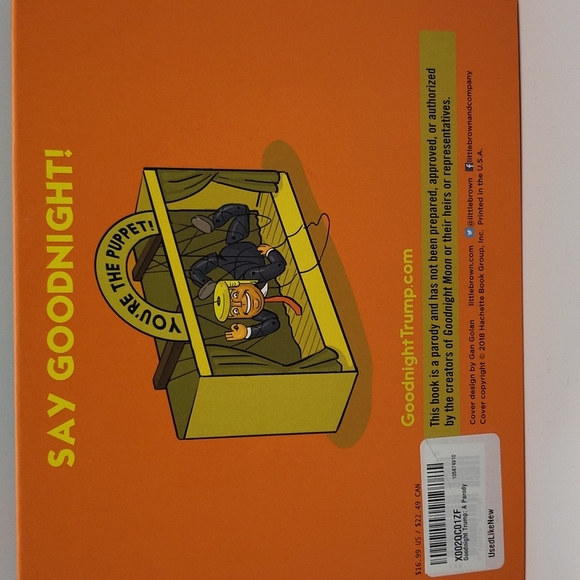 An unauthorized parody- Goodnight Trump - Picture 2 of 3